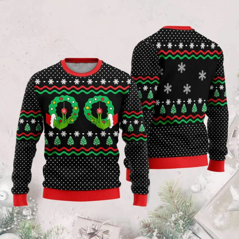 A Friend Is Like A Good Bra Funny Ugly Christmas Sweater